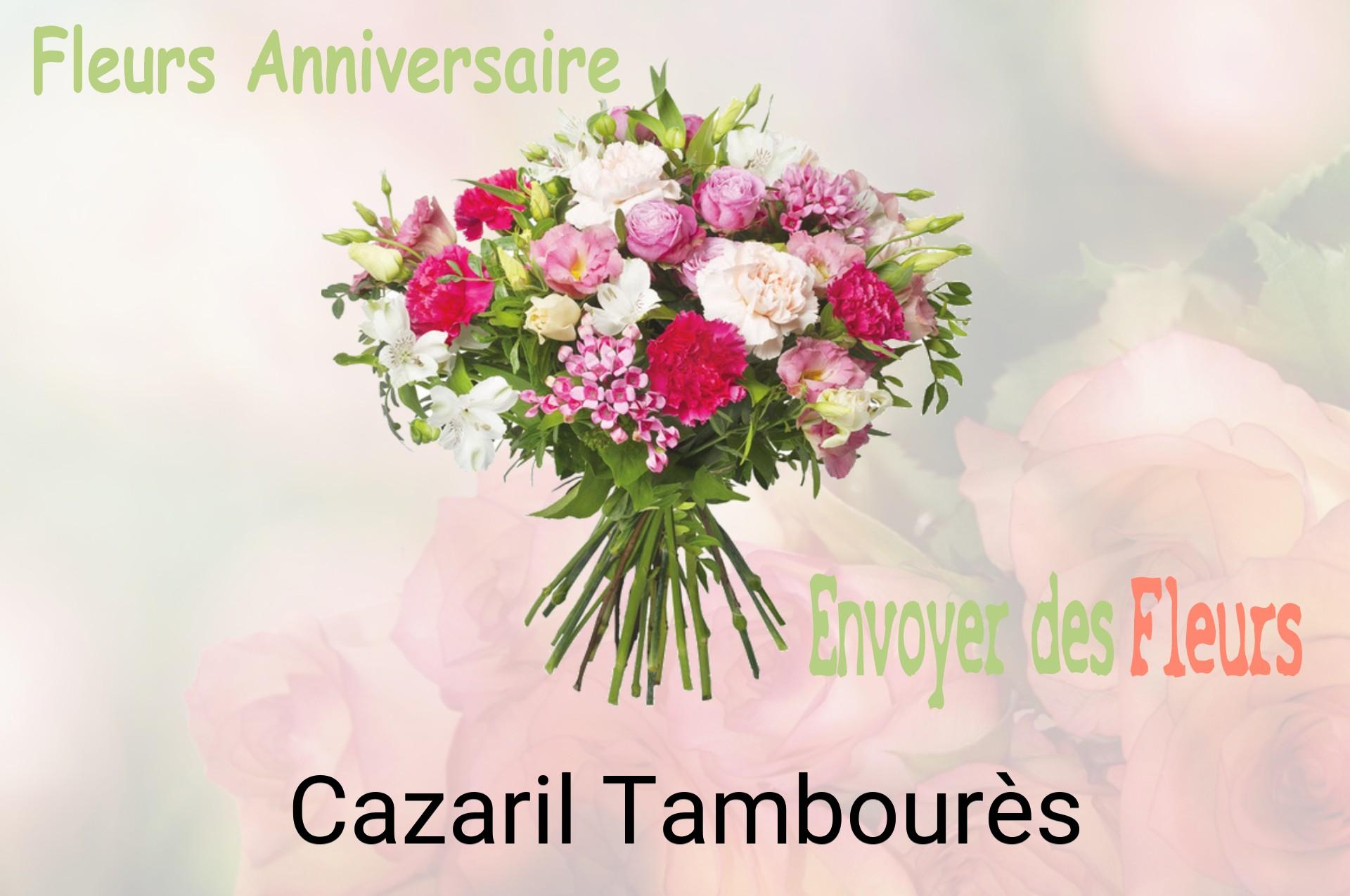 Bouquet de fleurs d’anniversaire livré à Cazaril-Tambourès