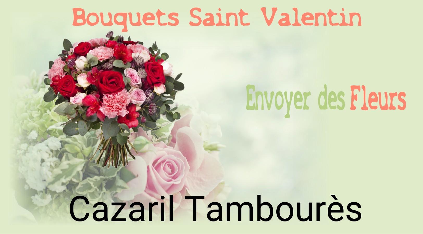 Roses de Saint-Valentin livrées à Cazaril-Tambourès